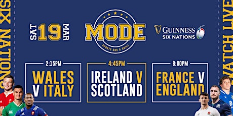 Six Nations  Rugby Final Day- Saturday 19th March