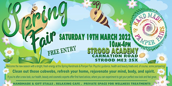 Hand Made and Pamper Spring Fair