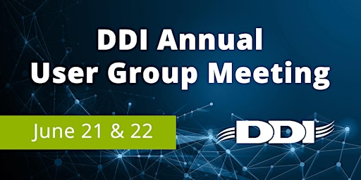 2022 DDI User Group Meeting