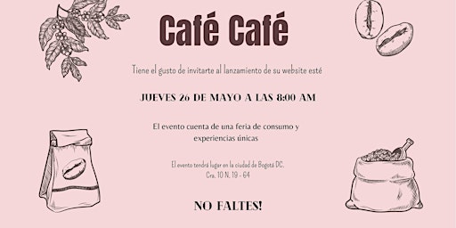 Lanzamiento Website de Cafè Cafè