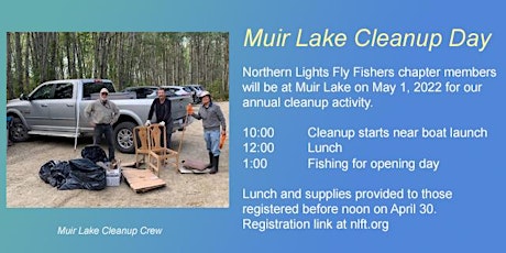 Image principale de Muir Lake Cleanup Day