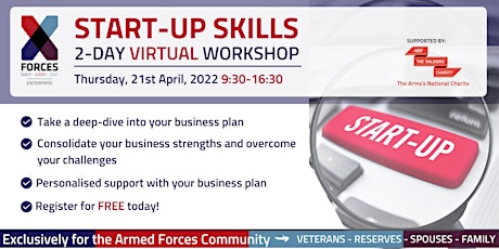 Start Up Skills Virtual Workshop