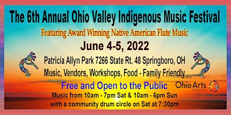 The 6th Annual Ohio Valley Indigenous Music Festival tickets