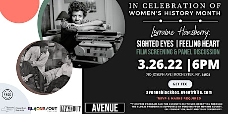 FILM & PANEL DISCUSSION: Lorraine Hansberry, Sighted Eyes | Feeling Heart