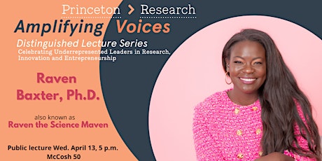 Amplifying Voices Distinguished Lecture - Raven Baxter, PhD primary image