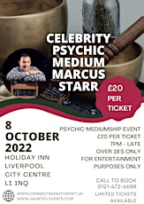 Psychic Mediumship Event with Marcus Starr @ Holiday Inn Liverpool City Cen