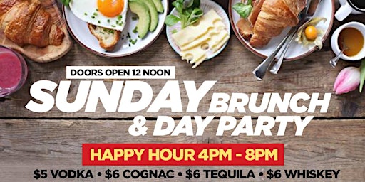Sunday Brunch & Day Party & Night Party  @ The Garden in Midtown