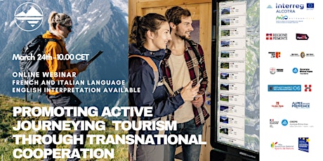 Promoting active journeying  tourism through transnational cooperation primary image