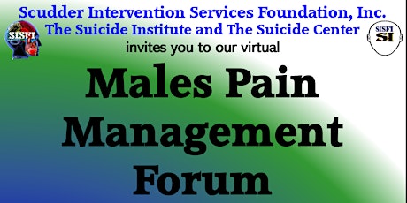 SISFI and The Suicide Institute's Males Pain Management Forum