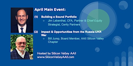 Hauptbild für April Main Event:(1)Building a Sound Portfolio (2)Impact of Russia-UKR War