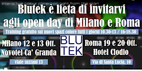 Immagine principale di Evento Blutek post IBC2016 -Free Training nuovi color space- Milano 