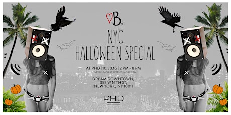 LOVE BRUNCH | NEW YORK | HALLOWEEN SPECIAL | PHD primary image