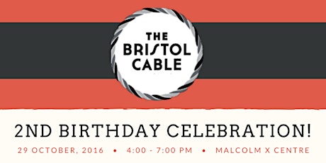 Bristol Cable's 2nd Birthday Celebration! primary image