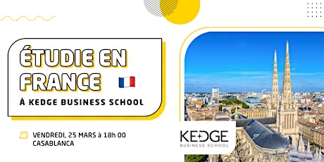 Étudie en France à KEDGE Business School ! primary image