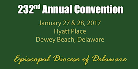 232nd Convention of the Diocese of Delaware primary image
