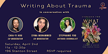 AAJA-NY: Writing About Trauma with Stephanie Foo