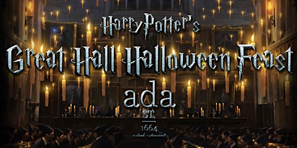 Harry Potter's Great Hall Halloween Feast at Ada Street
