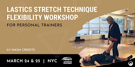 NASM Approved Flexibility Workshop For Personal Trainers