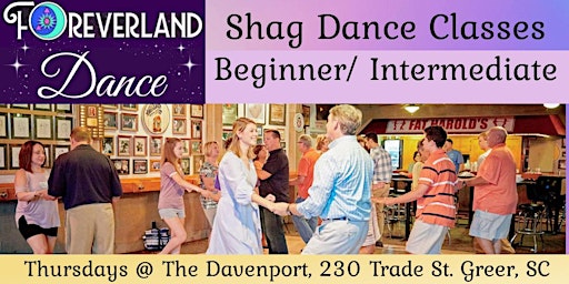 Shag Dance Classes - Thursdays - Beginner & Intermediates