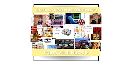 Virtual Vision Board Party for Women to Connect tickets