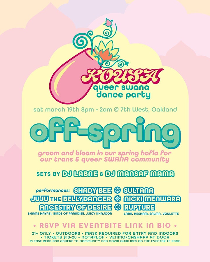 Kousa - Off-Spring: a queer SWANA dance party image
