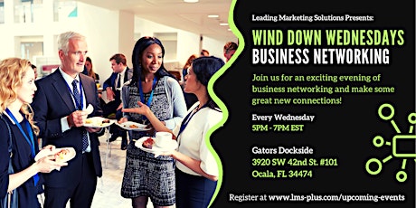 Wind Down Wednesdays Business Networking tickets