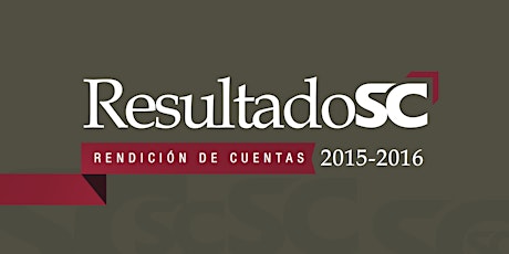 Imagen principal de ResultadoSC 2015-2016: Rendición de Cuentas.