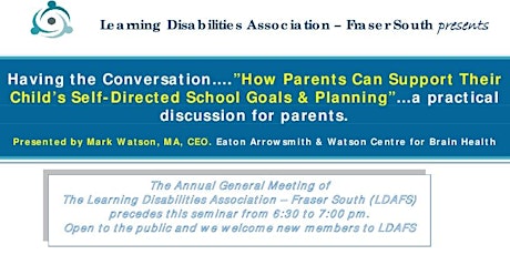 How Parents Can Support Their Child's Self-Directed School Goals & Planning primary image