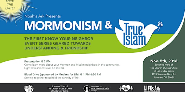Know Your Neighbor Event Series - Featuring Mormonism & True Islam