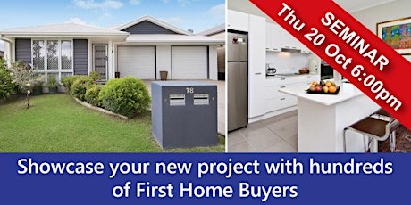 First Home Buyers Seminar for Moreton Bay Region Developers primary image