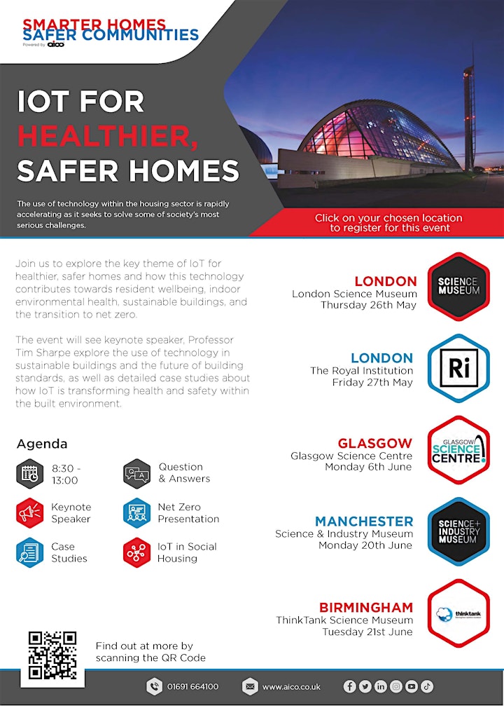 IoT for Healthier, Safer Homes - Glasgow image