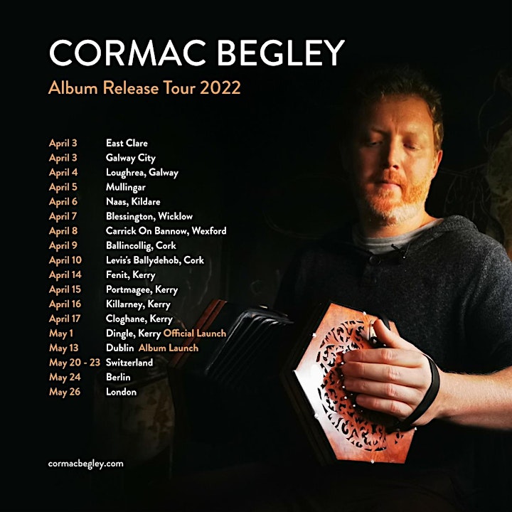 Cormac Begley: Concert near Portmagee, Co. Kerry @8pm *LIMITED TICKETS* image