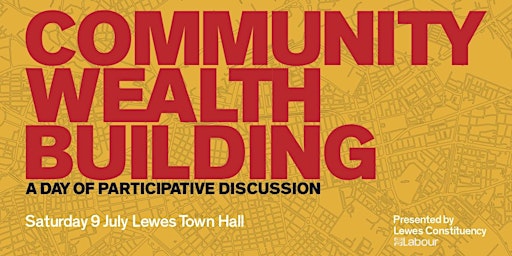 Community Wealth Building : A Day of Participative Discussion
