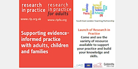 Research in Practice Launch - London Borough of Lewisham primary image