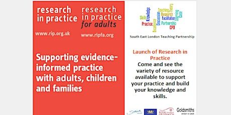 Research in Practice Launch - Royal Borough of Greenwich primary image