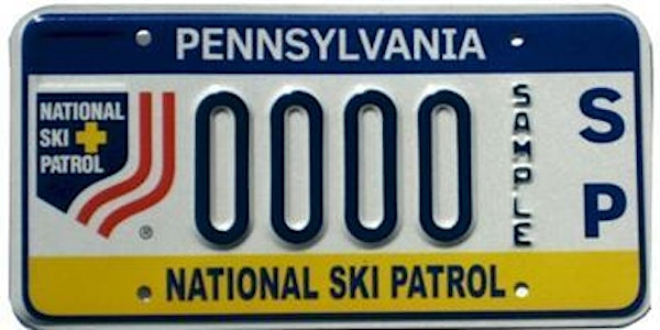 License Plate Program - State of PA NSP Vehicle Plates