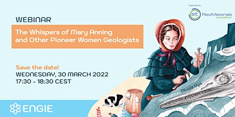 Webinar: The Whispers of Mary Anning and Other Pioneer Women Geologists