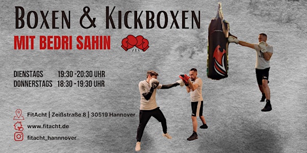 Boxen & Kickboxen | mit Bedri Sahin | im Dschungel-Kurs-Studio FitAcht