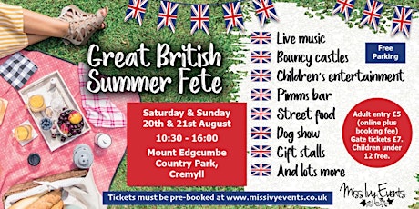 Great British Summer Fete tickets