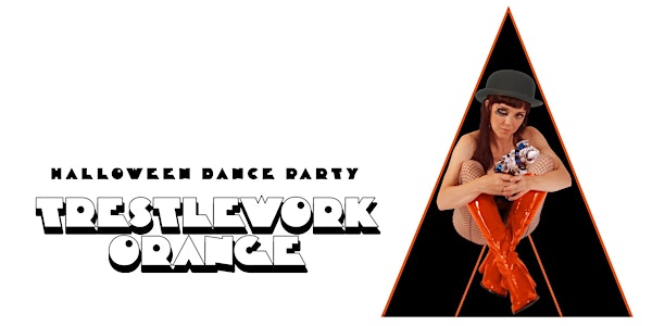 A Trestlework Orange Halloween Dance Party