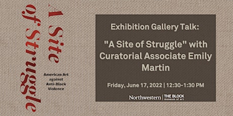Exhibition Gallery Talk: A Site of Struggle - Emily Martin tickets