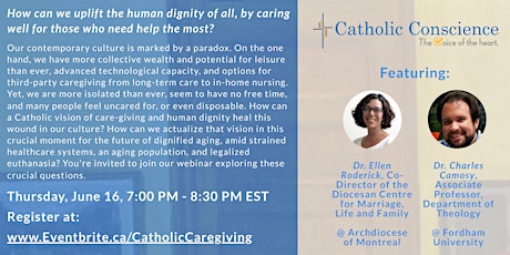 A Catholic Vision for Caregiving in the Age of Isolation tickets