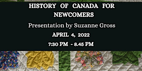 History of Canada for Newcommers primary image