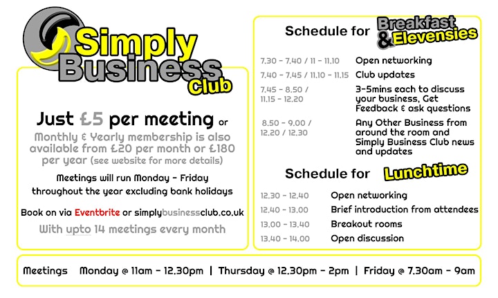 Simply Business Club - Online Networking image