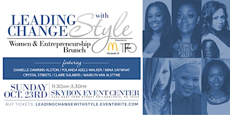Leading Change with Style: Women and Entrepreneurship Brunch primary image