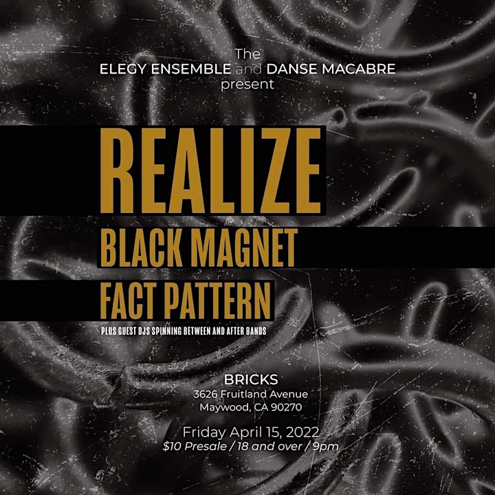 Realize / Black Magnet / Fact Pattern image