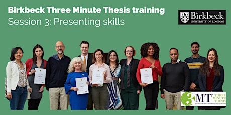 Three Minute Thesis 2022: Training session 3 primary image