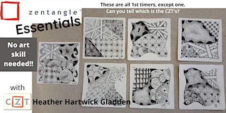 Cultural Creations-Zentangle® Essentials Class Heather Hartwick-GladdenCZT