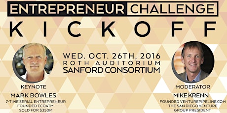 Entrepreneur Challenge: Kickoff primary image