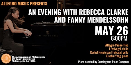 Allegro Presents: An Evening with Rebecca Clarke and Fanny Mendelssohn tickets